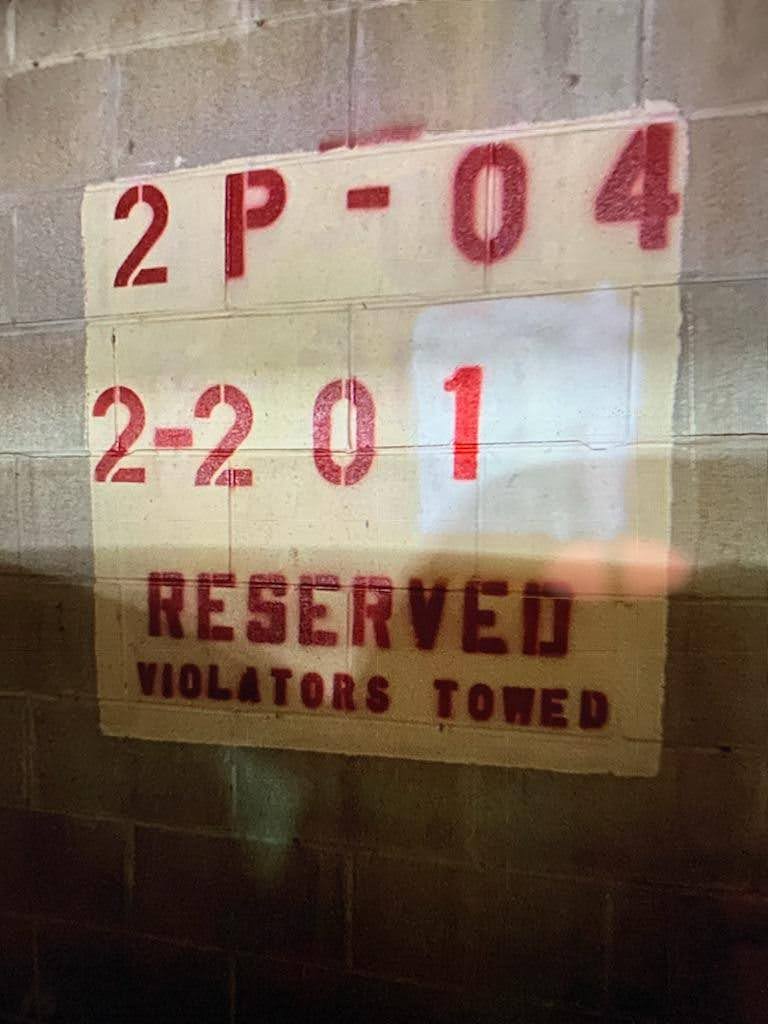 Parking for The Sandcastle at Calypso